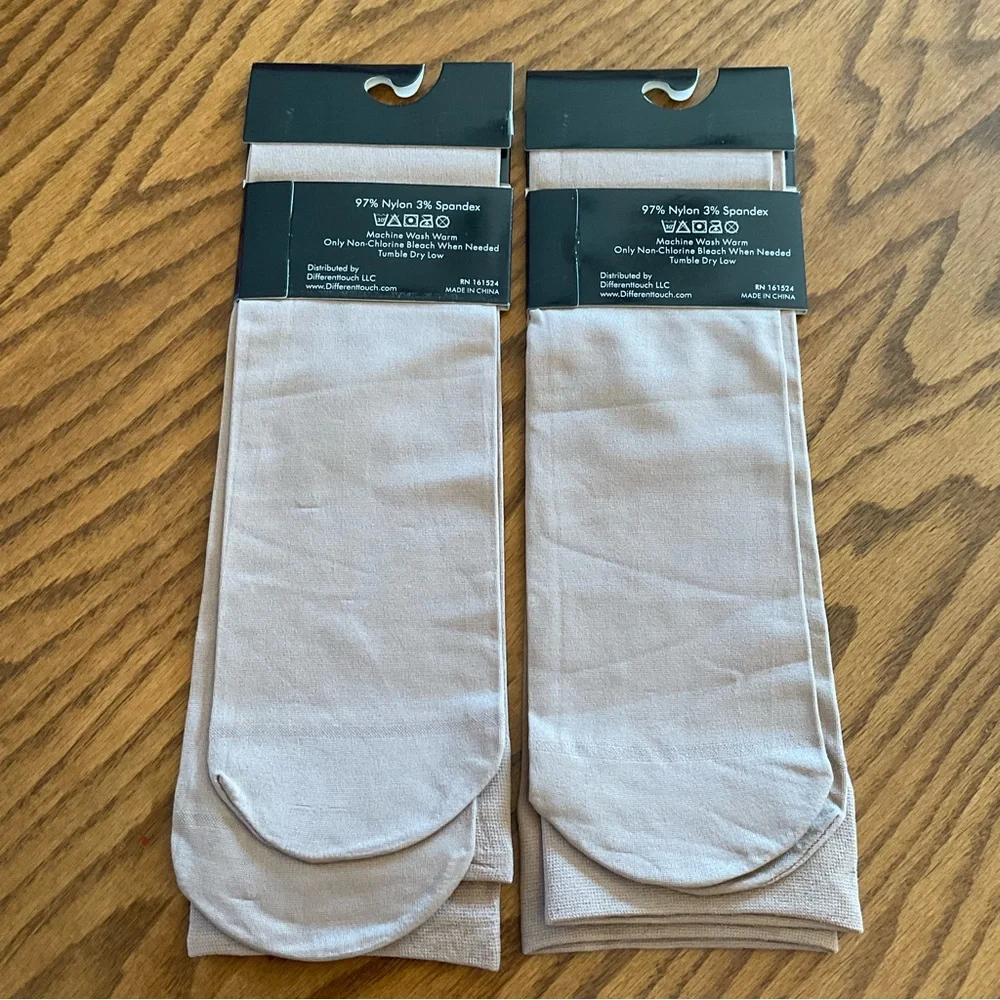 Different Touch Ladies Premium Soft Trouser Socks - Sz Queen - 2 Pair